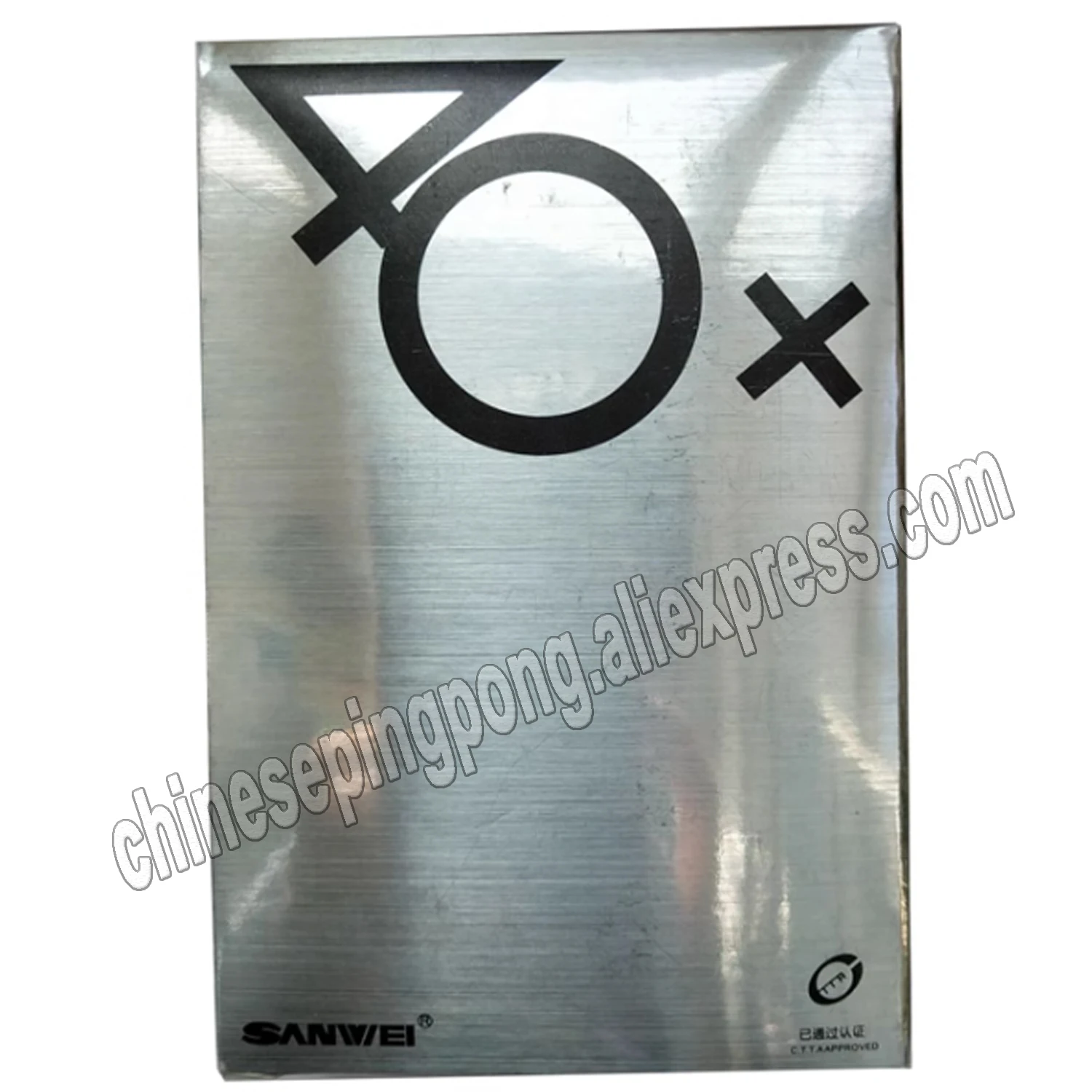 كرات تنس طاولة مزدوجة اللون من سانوي 40+ مادة ABS الجديدة كرات بينج بونج 6 قطع لكل صندوق #1