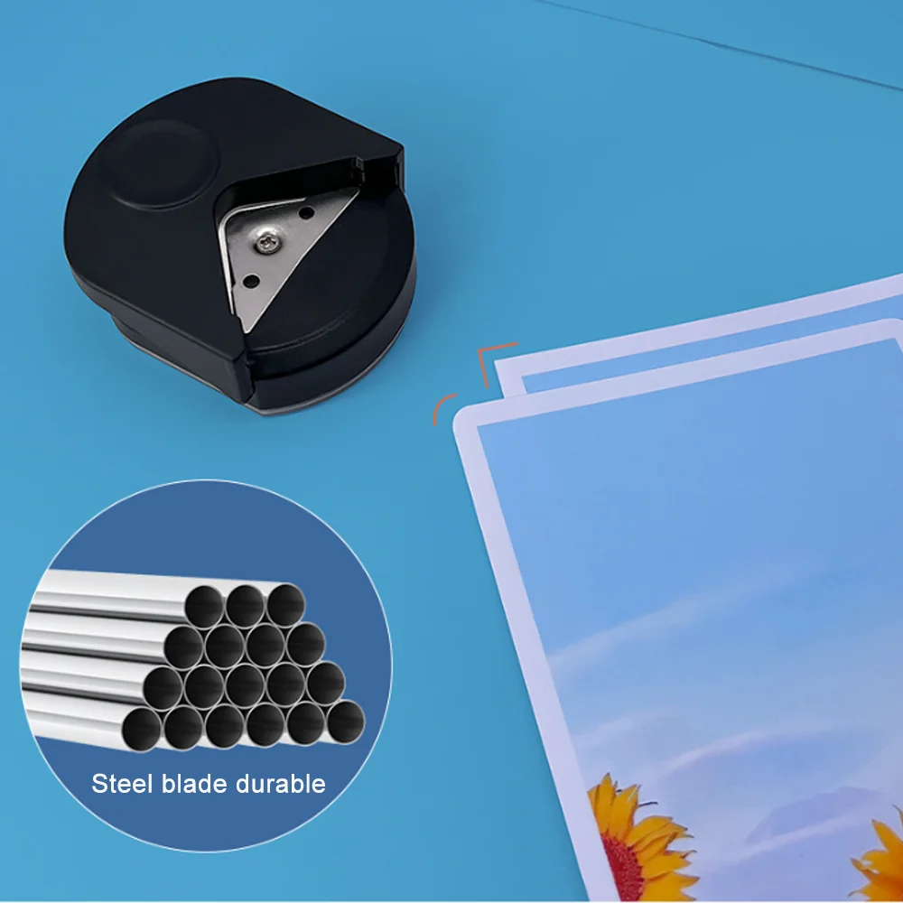 Corner Trimmer R4 Corner Trimmer Cardboard Photo Chamfer Plastic Film Corner Trimmer Card Right Angle Paper Cutting  Craft Tool