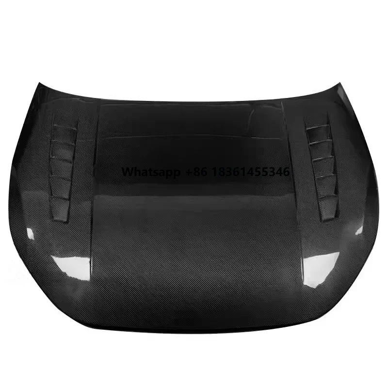 

For 02 03 modified Bonnet cover Hood scoop Bonnet Car Accessories Carbon fiber Engine Cover