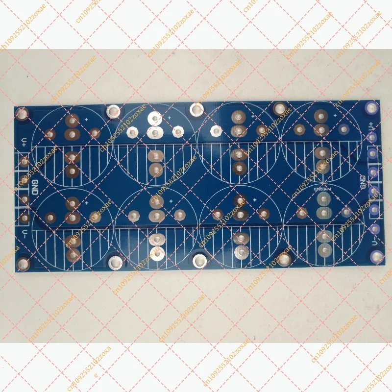 

Upgraded Version Power Amplifier Capacitor Filter Board Power Board Empty Board PCB 2OZ Copper Thickness