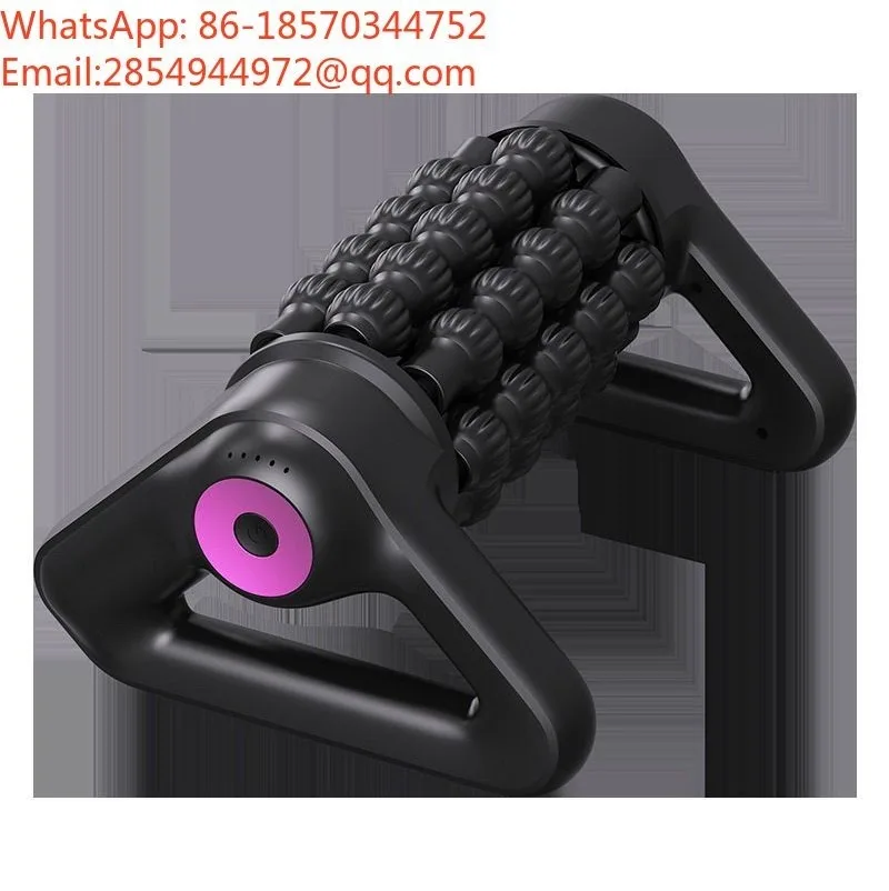 2026    Automatic Roller Massager USB Charging for Waist Shoulder Back Muscle Relaxation Home Fitness Massage Tool