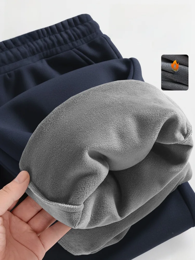 

Мужские утепленные повседневные брюки Fce Lined Thiened для зимних видов спорта, прямые штанины, эластичный пояс, хлопок, полиэстер