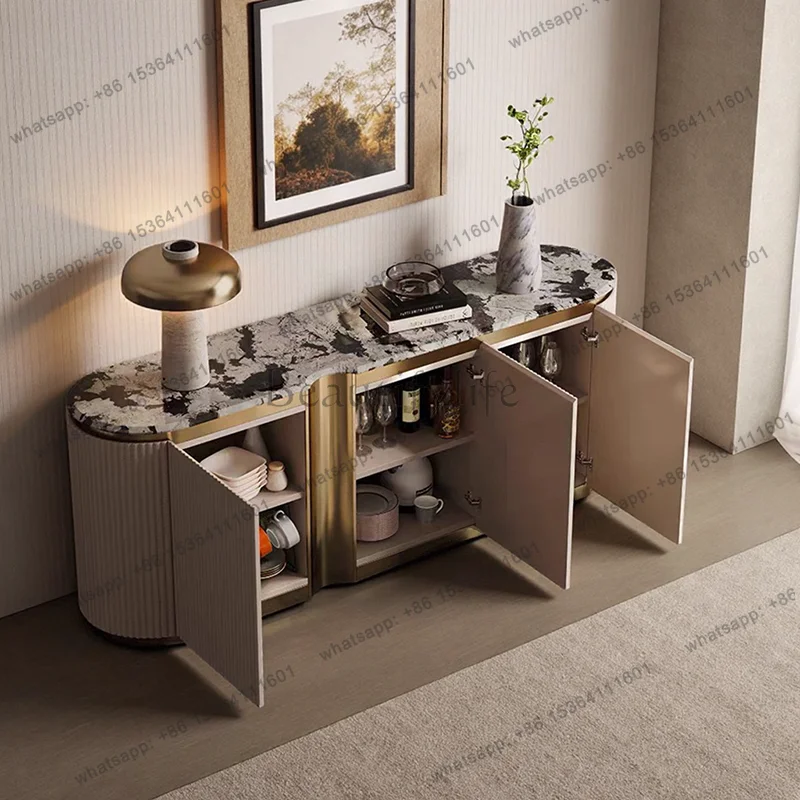 FGLuxury Glamour Storage Locker Elegant Nordic Quality Premium Living Room Cabinets Gabinete Almacenamiento Living Room Furnitur