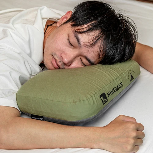 Imagen 2 del producto Almohada suave de espuma viscoelástica de rebote lento para acampar al aire libre, almohada Cervical de viaje, almohada NoonBreak, soporte para el cuello para dormir