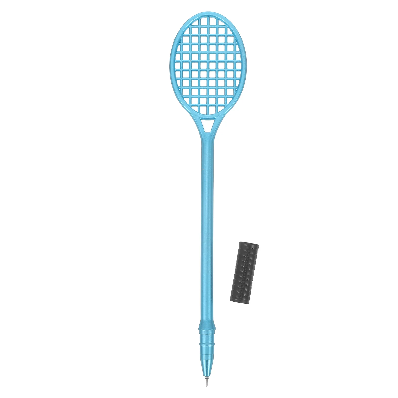 

Adorable 0.5mm Fine Tip Gel Pens Badminton Design Reliable Writing Drawing Pen for Blessing Cards Light Blue