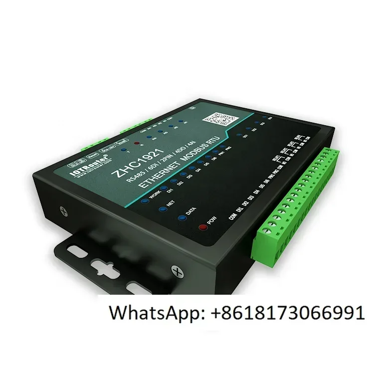 

MQTT MODBUS Digital Output Gateway Ethernet rs485 IO Tcp/IP Converter