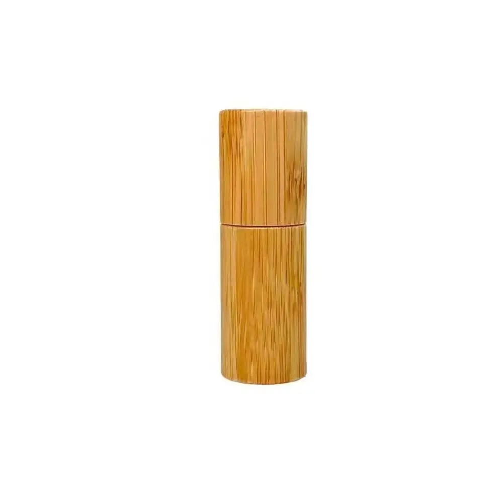 

Refillable 3/5/10ml Bamboo Bottle Empty Tube Bottom Filling Essential Oil Roller Bottle Mini DIY Spray Bottle Travel