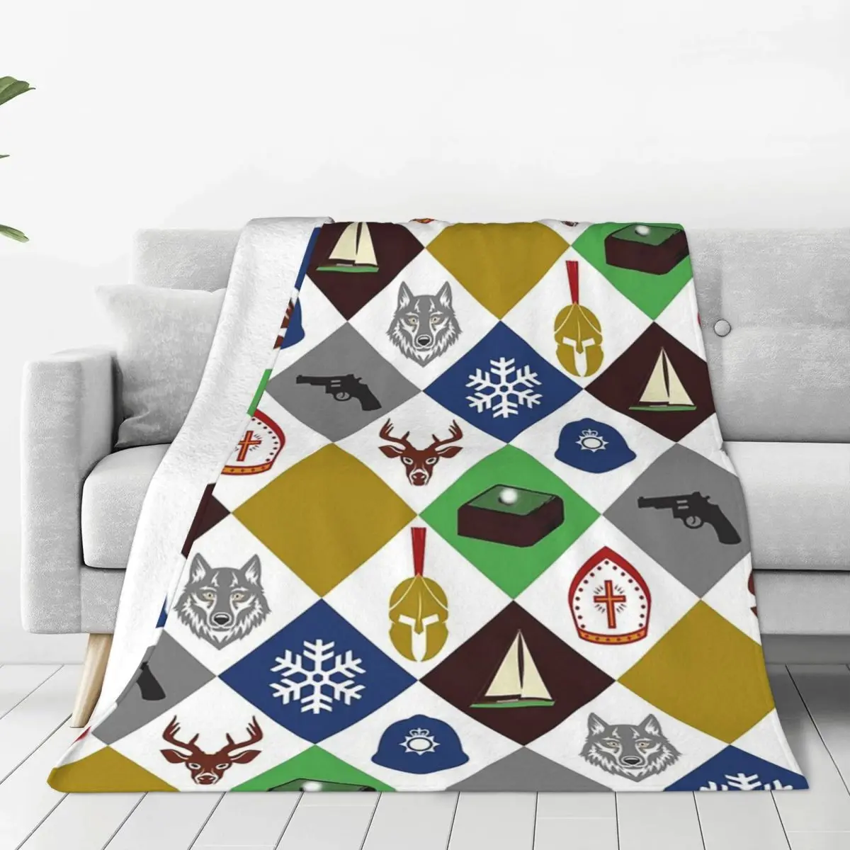 The Box Of Delights Blankets Flannel Super Soft Sofa Throw Blankets For Couch Bedding Office Throws Bedspread Quilt