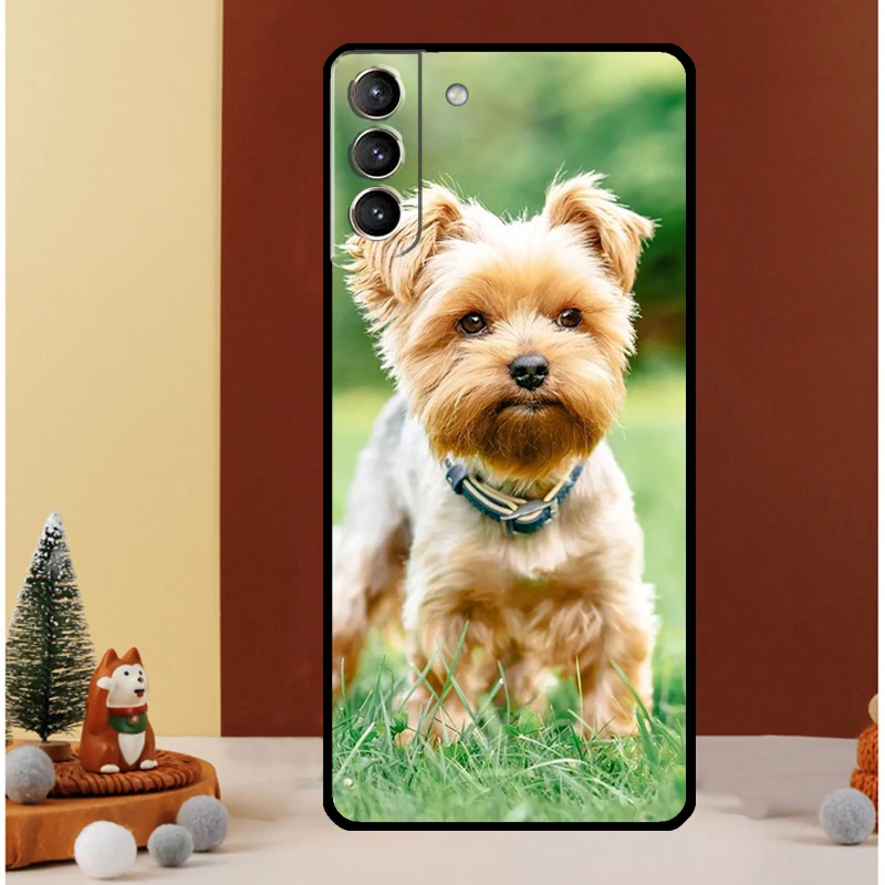 Yorkshire Terrier Dog Case For Samsung Galaxy S24 Ultra S23 S22 S21 S20 FE Note 20 S8 S9 S10 Note 10 Plus Cover