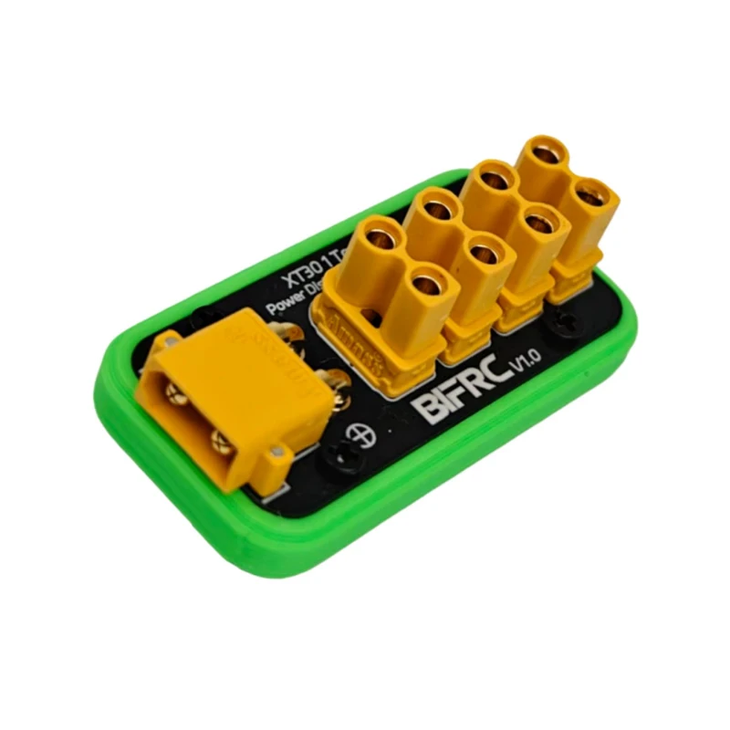 1PCS 1 To 4 Channel Power Distribution Board W XT90/XT30 Connector 200A/30A DIY High-Current PDB for RC Model Car/Boat/Submarine