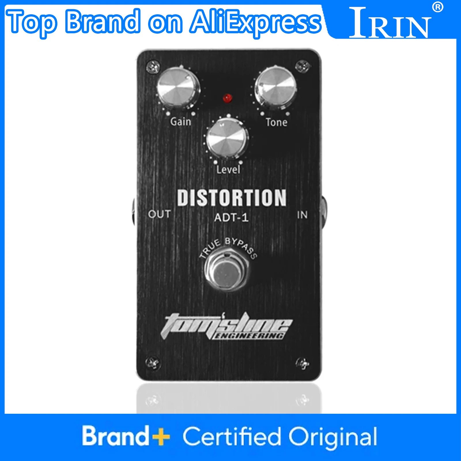 

Aroma ADT-1 Distortion Simulation Guitar Effect Pedal Aluminum Alloy Housing True Bypass Electric Guitar Parts & Accessories