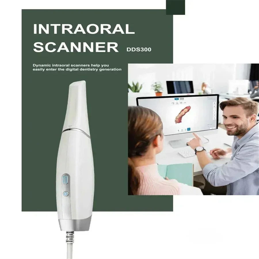 Portable S6000 3D Scanner, 10FPS Fast High-precision Intraoral Color Scanning System