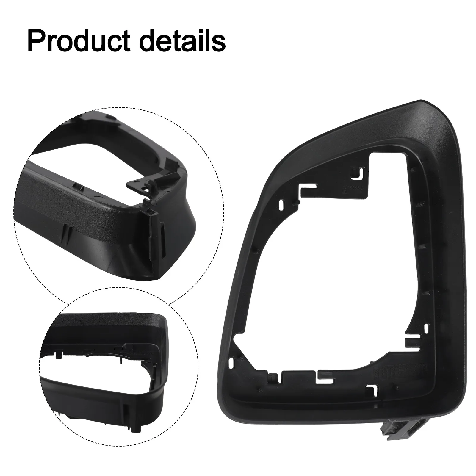 Car Customization Mirror Frame Holder Model Y Mirrors Mirror Holder For Tesla Model Y As Shown In The Picture Easy To Install