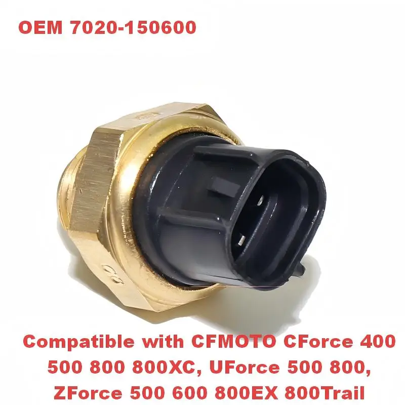 

Water Temperature Sensor OEM 7020-150600 Compatible with ATV CFMOTO CForce 500 800 800XC, UForce 500 800, ZForce 500 600 800EX