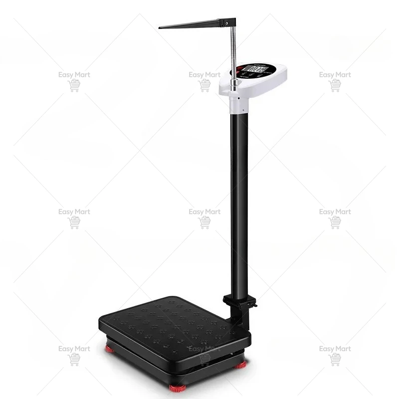 New Body Scale 200kg Household Electric Plug-in Dual-purpose Medical Store Electronic Height Scale