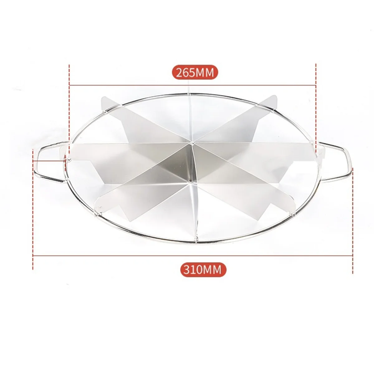 L61A 스테인레스 스틸 파이 커터 8슬라이스 파이 커터는 아름답고 균일한 파이 조각을 만듭니다.