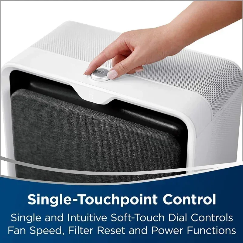 TGBFABISSELLS air320 Smart Purifier with HEPA and Carbon Filters for Large Room Home,Quiet Bedroom Air Cleaner,Auto Mode,2768A