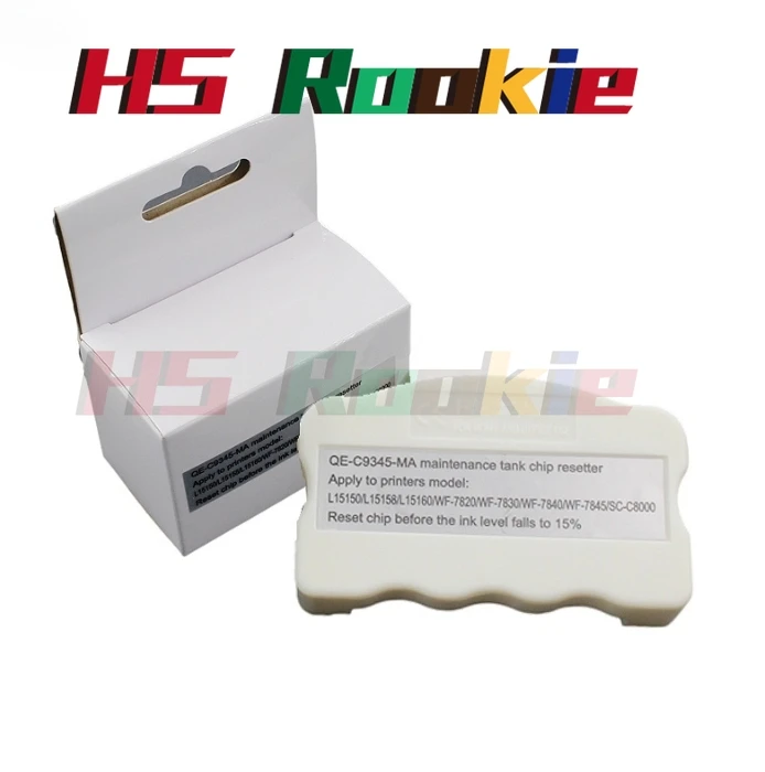 Caja de mantenimiento C9345, reiniciador de Chip para impresora Epson L11160 L15150 L15160 L6550 L6570 L8168 L8188 L8160 L8180 Pro L15180 L6580