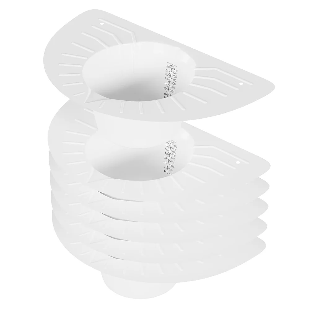 Non Slip Urine Collection Hat 30oz 900ml with Wide Side Wings for Easy and Accurate Urinalysis Sample Transfer
