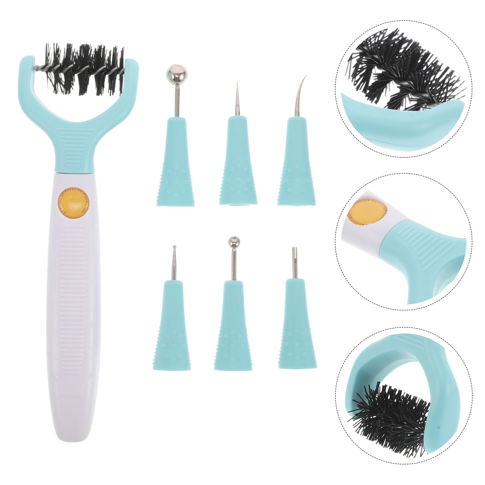 

8-in-1 Paper Flower Tool Set Stainless Steel Scrapbooking Supplies Vintage DIY Craft Kits for Creative Projects