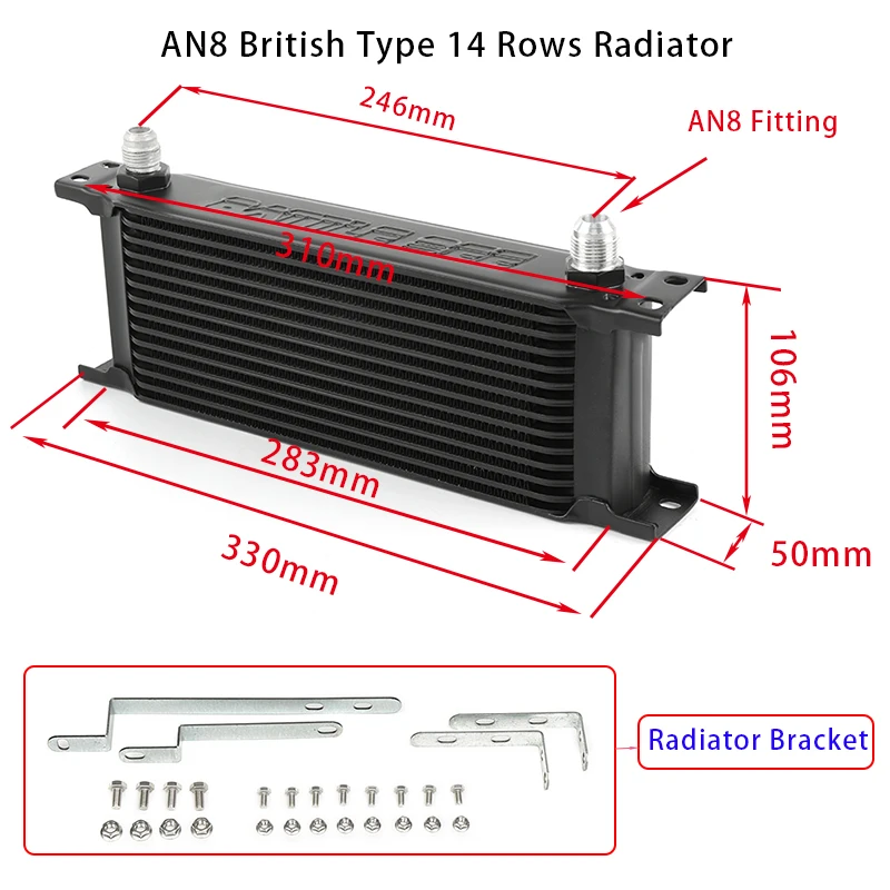 BATTLEBEE Engine aluminum Oil Cooler Cooling Kit oil filter model VAG GOLF MK7 2.0T EA888 GEN3 BB-OCK-110