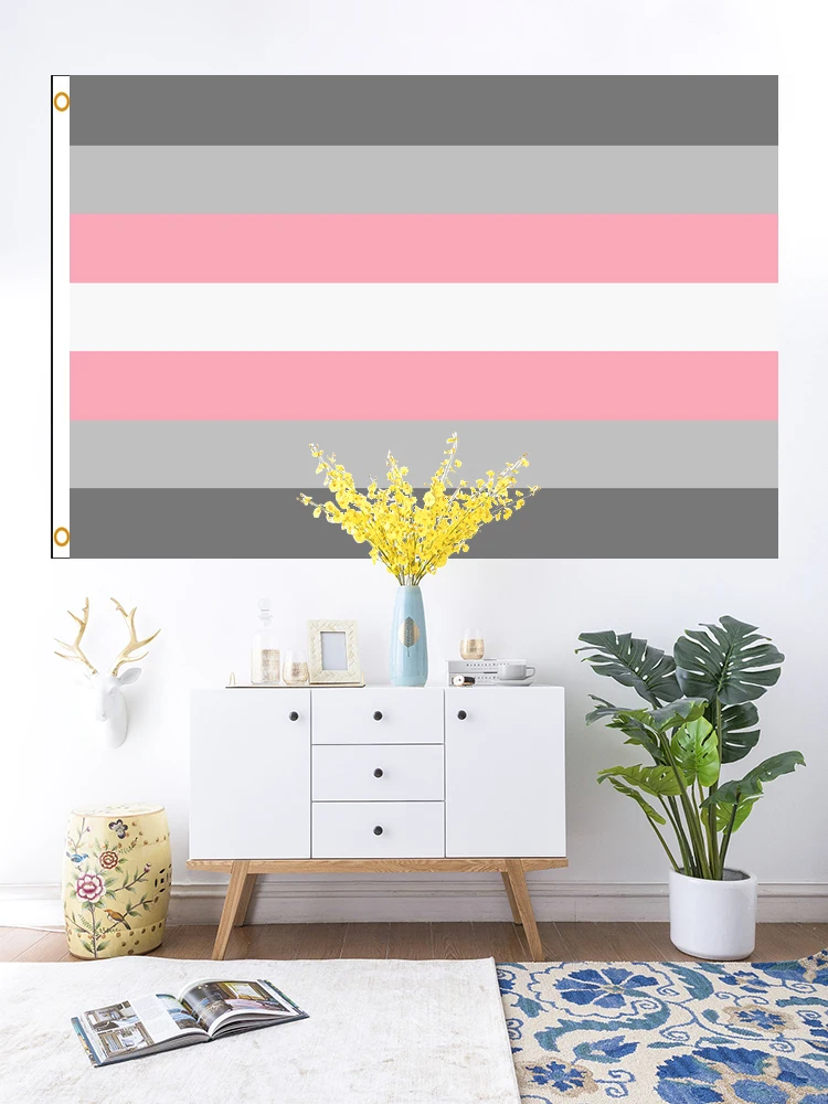 90x150 سم Demigirl ديمي فتاة العلم #1