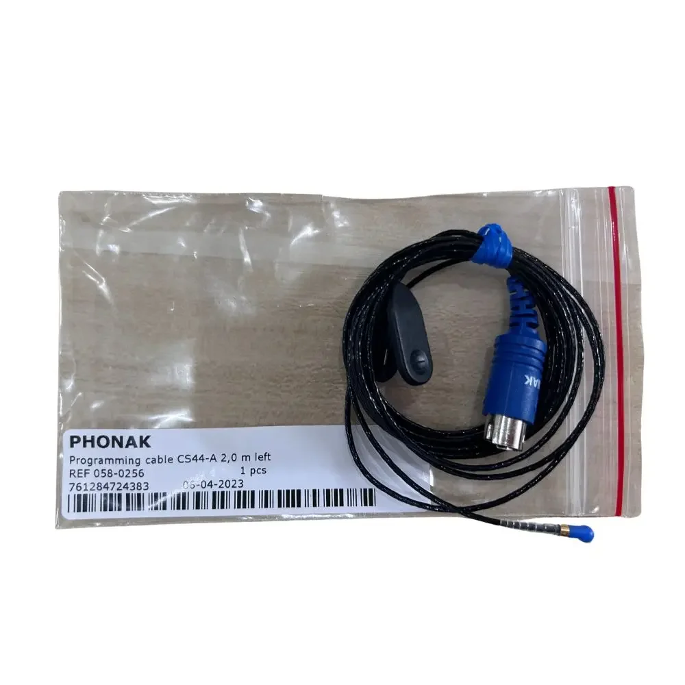 Original Phonak Digital Hearing Aid Programming Cable CS44A for Phonak and Unitron BTE Hearing Aids