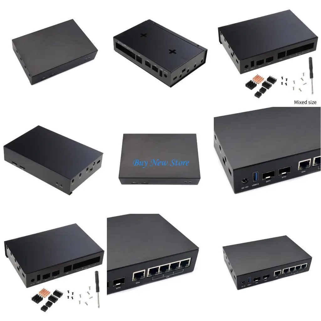 

20CE Metal Case Box For Banana BPI Cooling Aluminum Enclosure with Heatsinks Protective Box