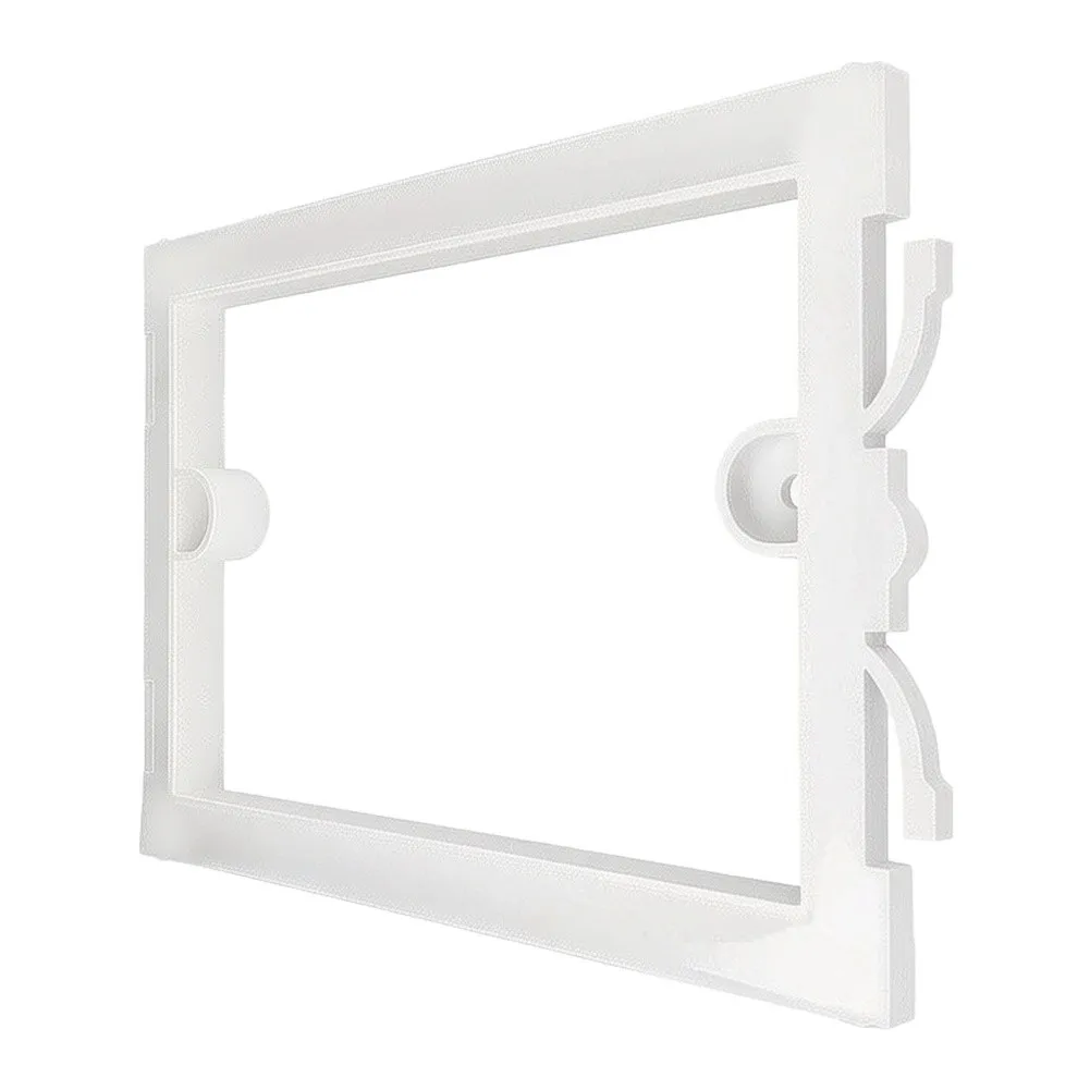 for wc Flush Plate Frame Mounting Bracket For Vigour-Sanit S700-Redonda Cistern Activation Plate Replacement Part White Plastic
