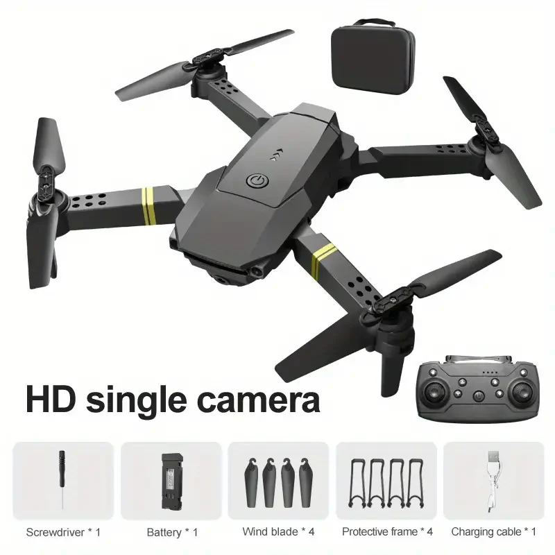 E88/E58  4K High-definition Drone Aerial Photography RC Aircraft Intelligent Fixed Height Four Axis Aircraft Children's Boy Toys