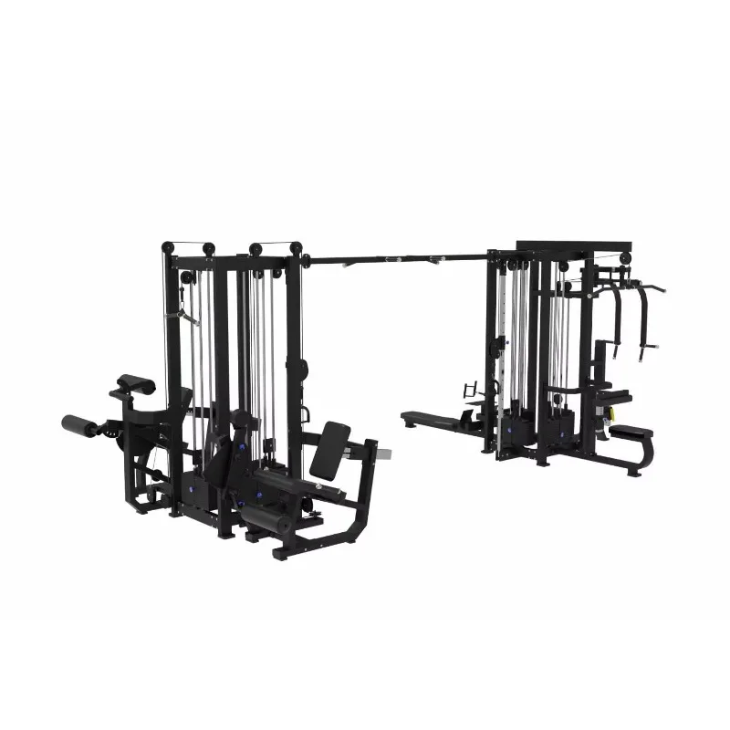 اللياقة البدنية أعلى جودة معدات اللياقة البدنية 8 محطات معدات اللياقة البدنية المهنية ممارسة داخلية