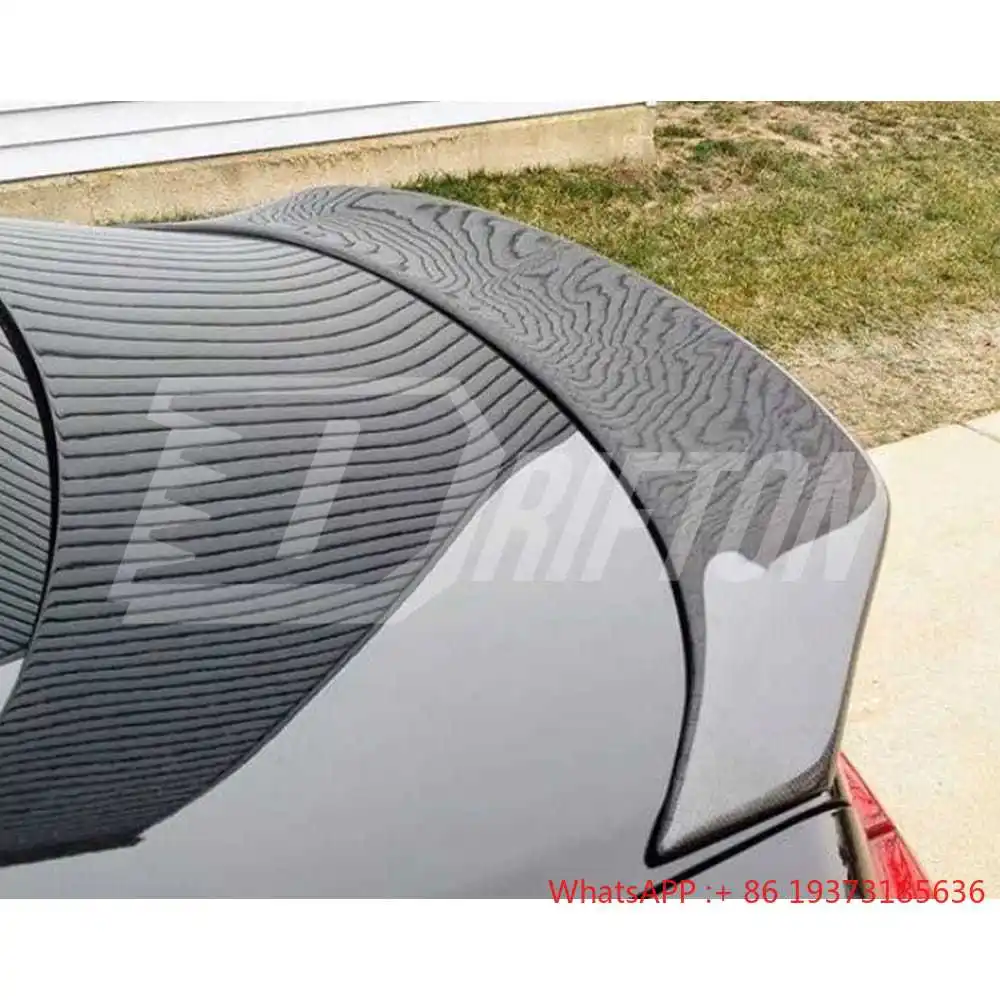 CT1 Style Carbon Fiber Trunk Spoiler for Infiniti Q50 Q50S Rear Wing