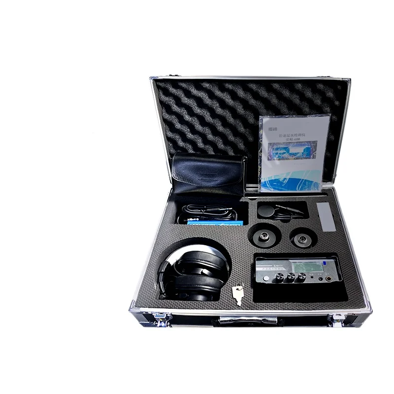 

Акустический детектор утечки 600, высокоточный детектор утечки труб водопроводной трубы с подогревом пола