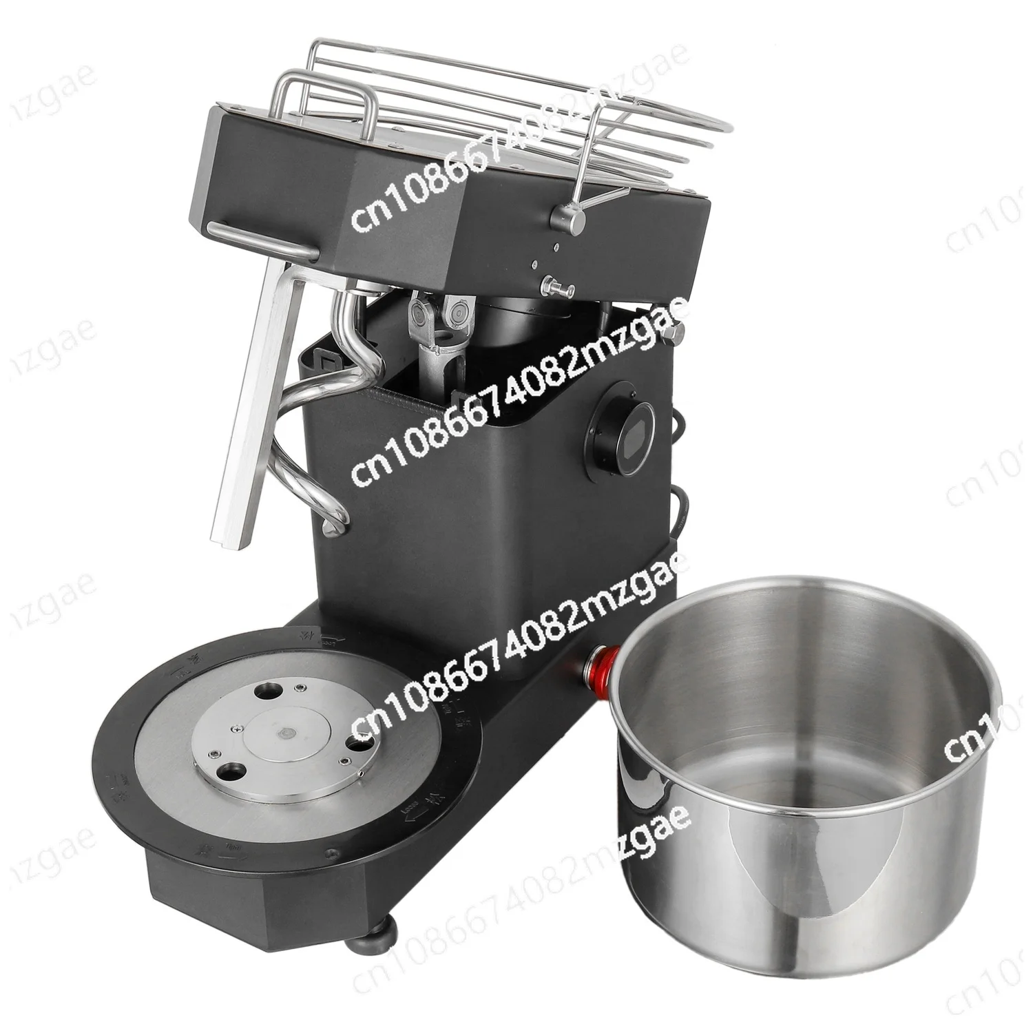 Hot Sell in Europe Home Use Amasadora Bakery Small 5L 2kg Black Removable Bowl Dough Mixer Amasadora Espiral Mixer