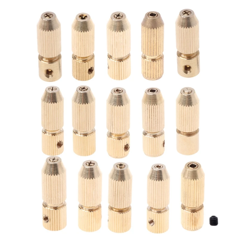 1 Pc 2.3mm 3.17mm  Micro Brass Drill Clamp Fixture Chuck 0.7-3.2mm Electric Motor Shaft Mini Chuck Drop Shipping Support