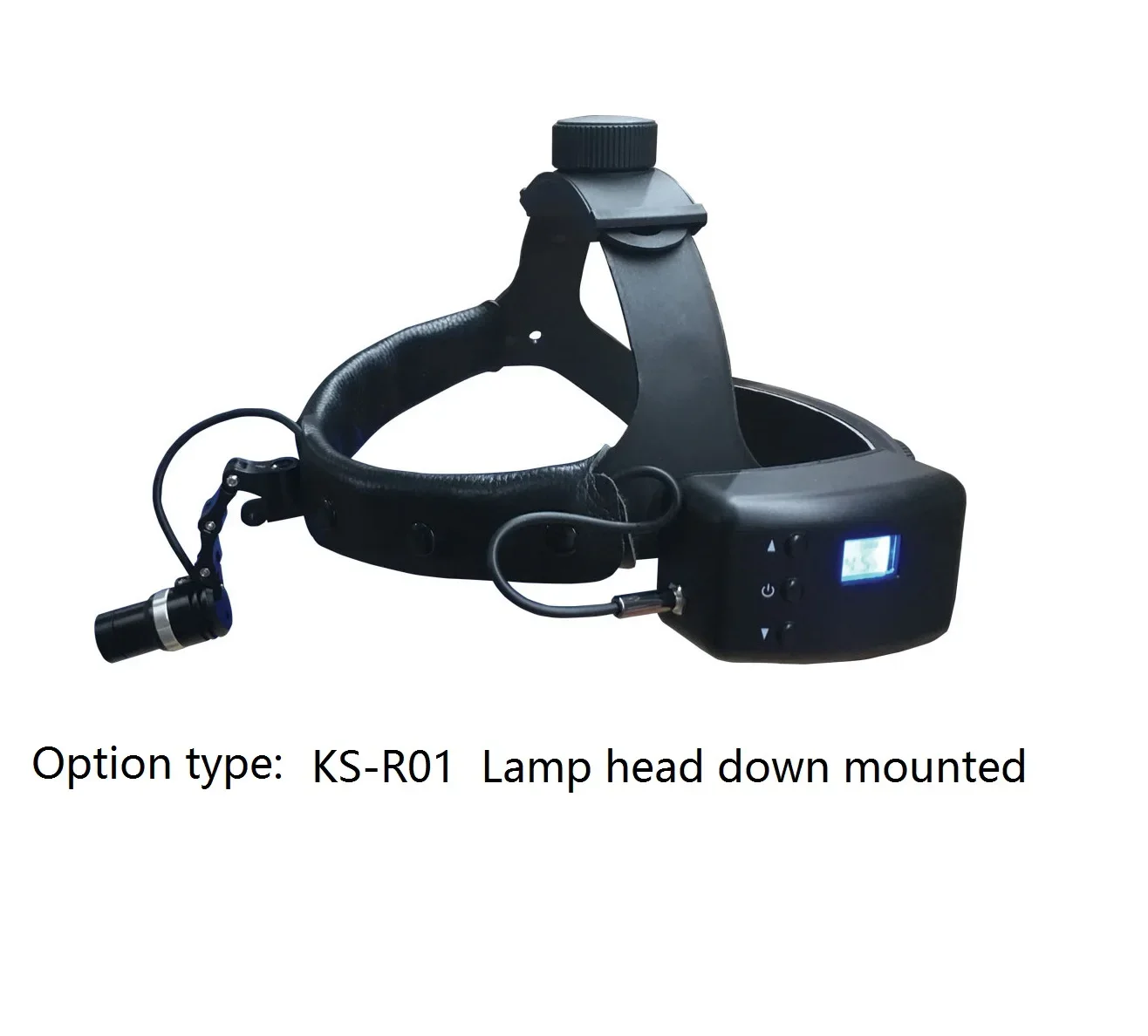 KS-R01 (2W) Single battery / dental surgical gynecology ENT orthopedics / Wireless LED Medical Head Light Loupe & Camera