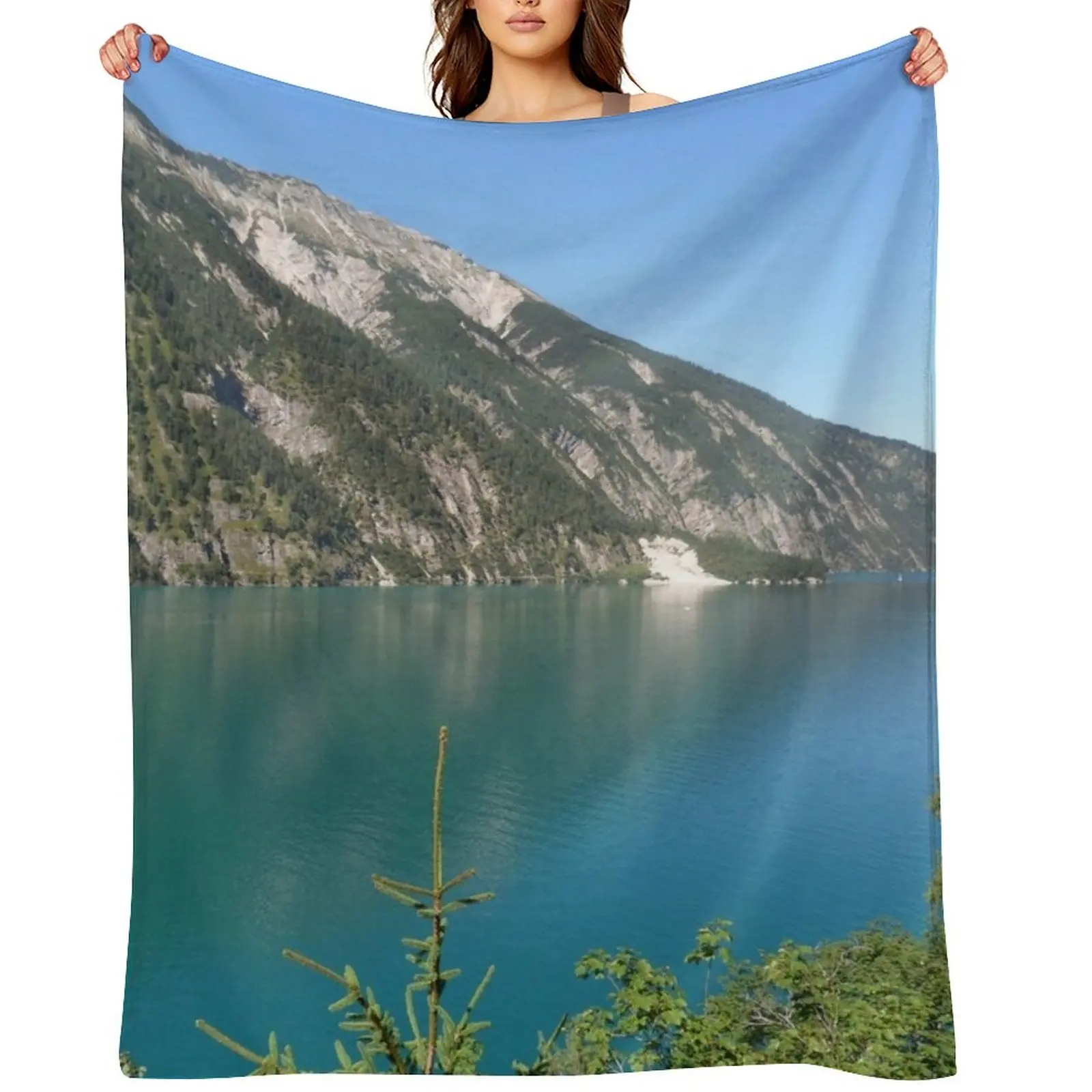 오스트리아 담요 여행용 장식 침구 소파용 얇은 담요