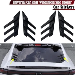 Universal Car Rear Windshield Side Spoiler Air Vents Cover Sticker Decoration For Dodge Challenger Charger For Ford Mustang