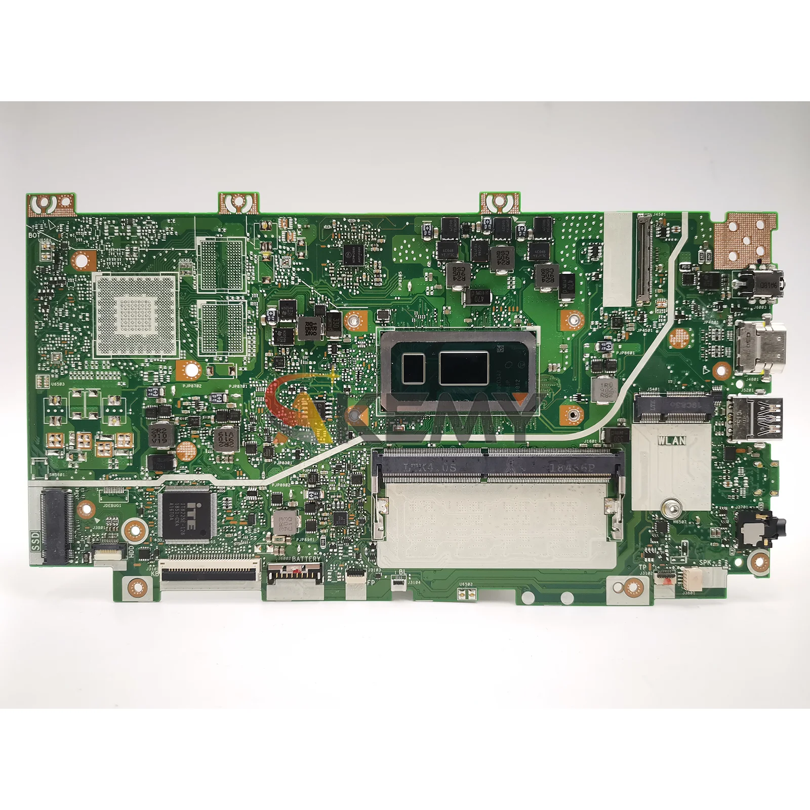 X412FA اللوحة الأم للكمبيوتر المحمول ASUS V4000U X412FAC X412F X412FJC R424F V4000F X412FL Y4200U X412FLG اللوحة الرئيسية مع وحدة المعالجة المركزية I3 I5 I7