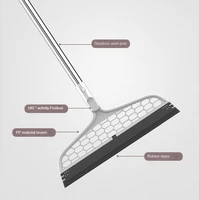 Magic Silicone Broom Lengthen Floor Cleaning Squeegee Pet Hair Dust Brooms Bathroom Floor Wiper Household Cleaning Tools 4
