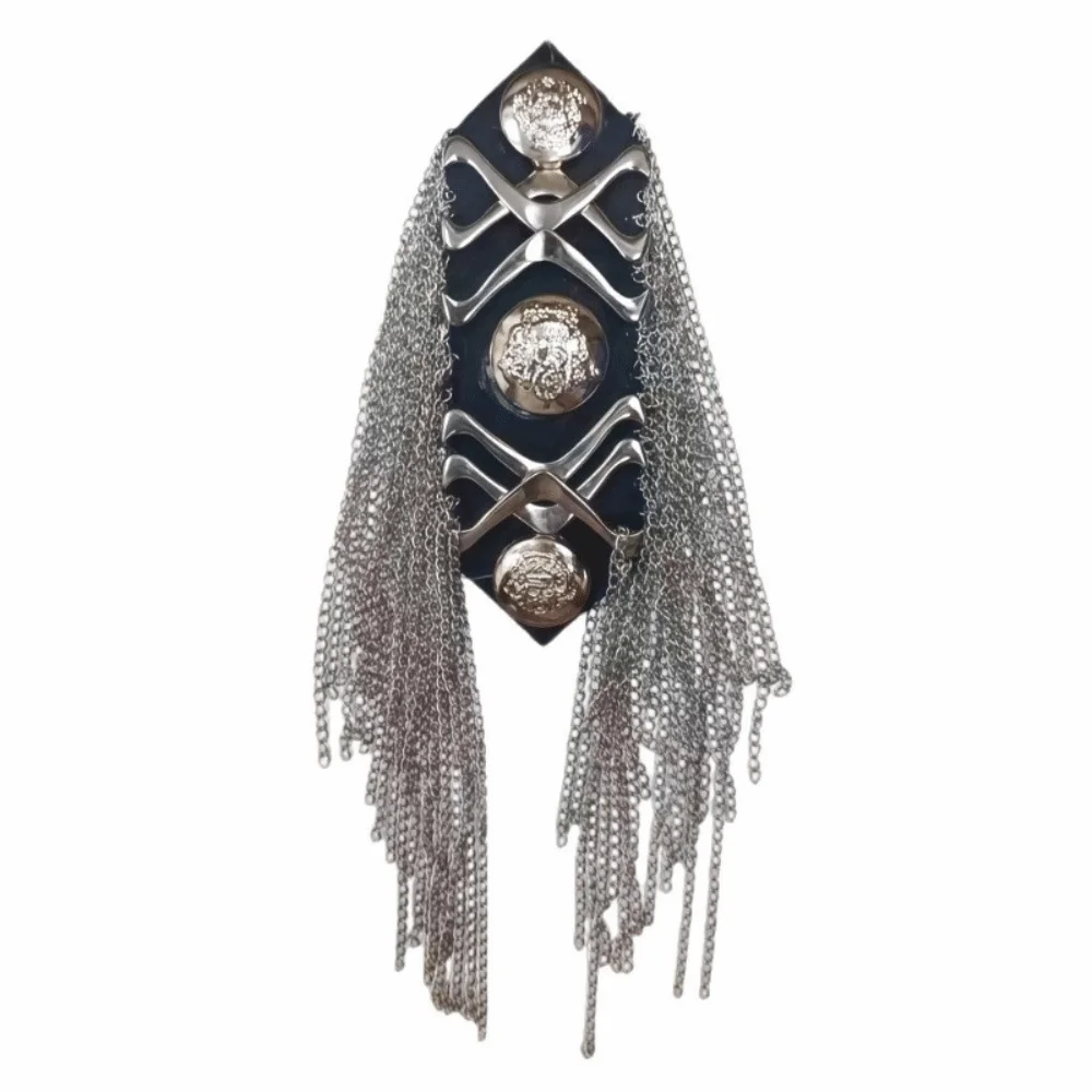 Classic Tassel Epaulettes Fancy Looks Dynamic Visual Effects Shoulder Board Group Uniform Collocations Formal Event Dress