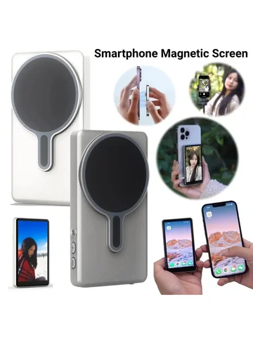 Mobile phone magnetic projection device, rear - high - definition self - shooting, wireless projection is extremely convenient