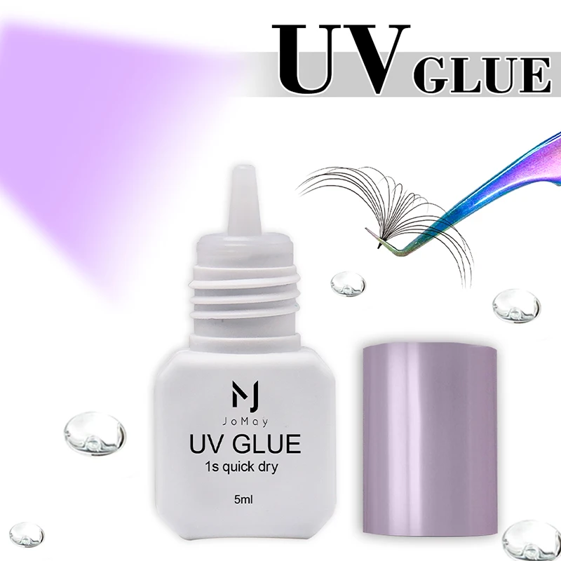 JOMAY NIEUWE 0.5S UV Wimper Lijm Gel Voor Nep Wimpers Wimper Extension Lijm Super Sneldrogende Langdurige professionele Make-up