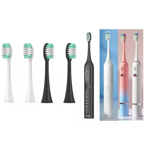 Replacement Toothbrush heads For Mornwell T38/T31/T32/T39/T25/T26/T01B/T02B/T901 Sonic Electric Toothbrush Bristles Nozzles