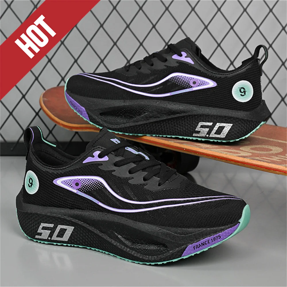 NEW Sports Shoes for Men&Women Running Sneakers Carbon Plate Male Marathon Racing Shock-absorbing Athletics Training Shoes Gym