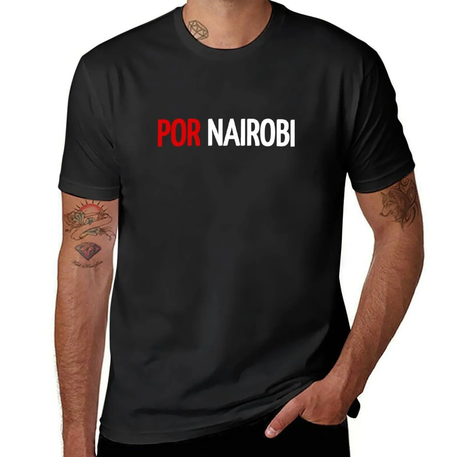 Nairobi T-Shirt Blouse vintage mens t shirt