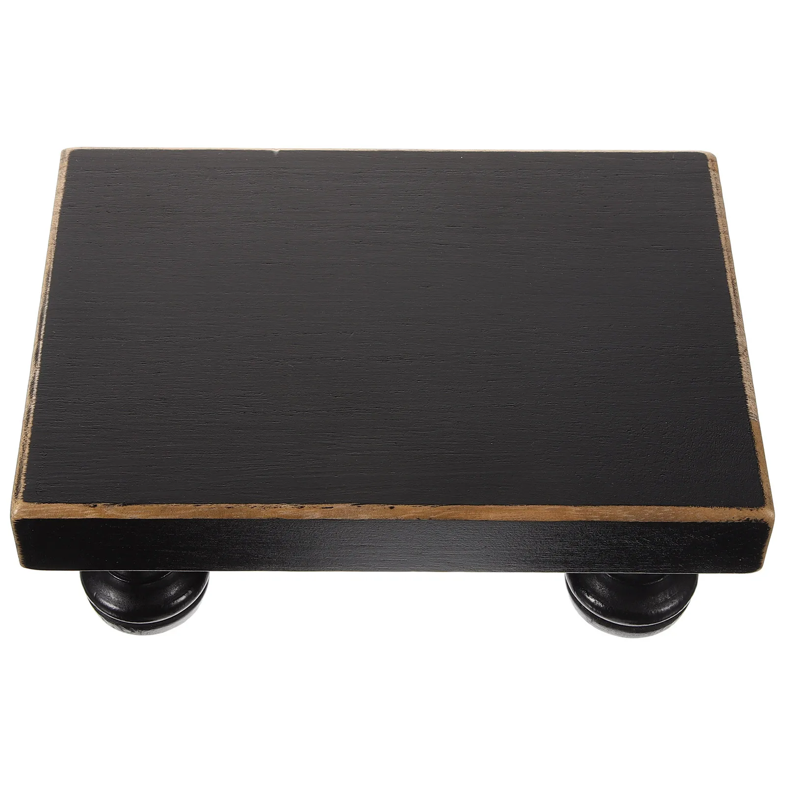 

Wood Soap Tray Riser Wooden Pedestal Stand Detachable Feet Practical Soap Storage Rack Bathroom Kitchen Indoor Plant Vase Holder