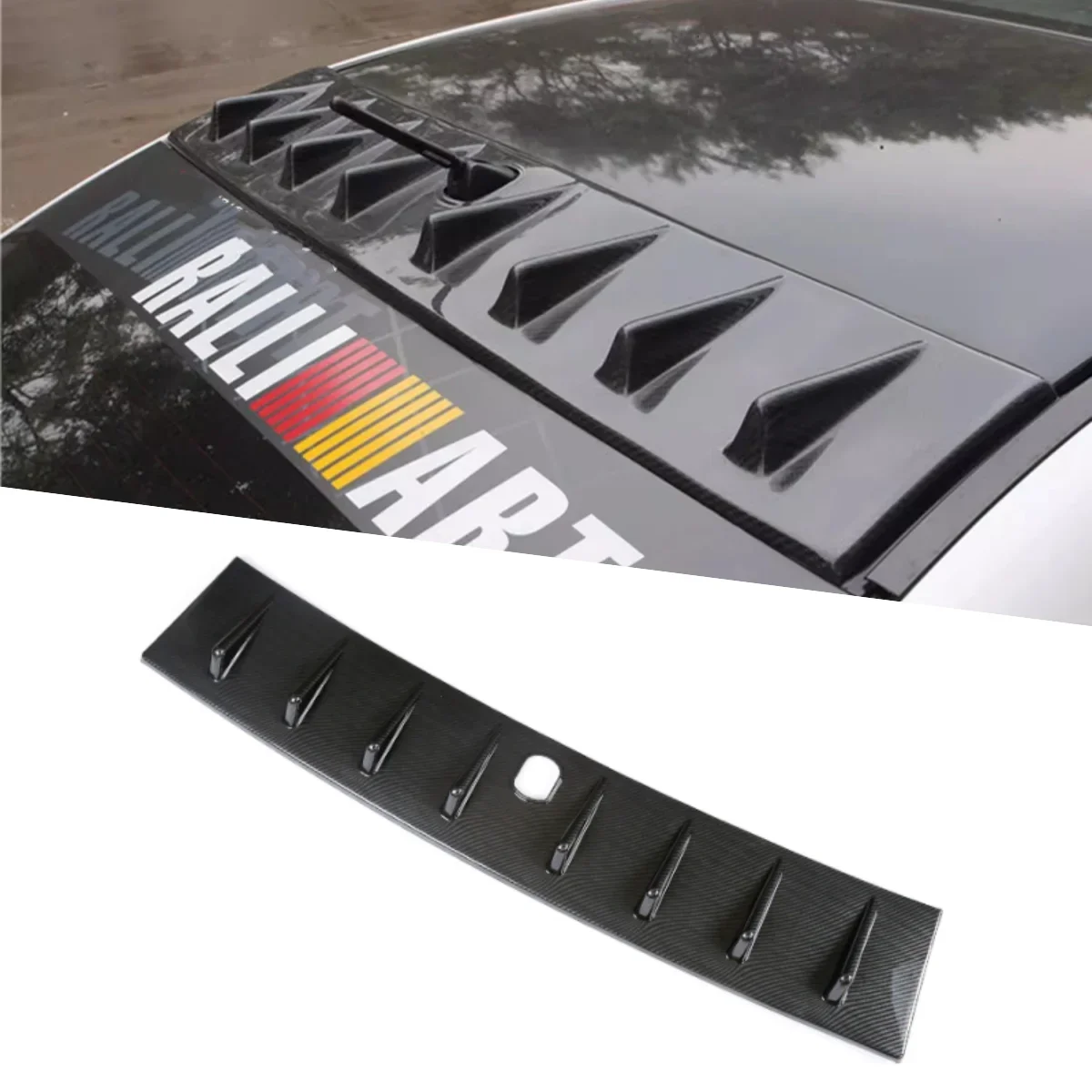 

Tail Wing for Mitsubishi Lancer-ex 09-15 modified new style Top Wing Rear spoiler body kit Car Accessories