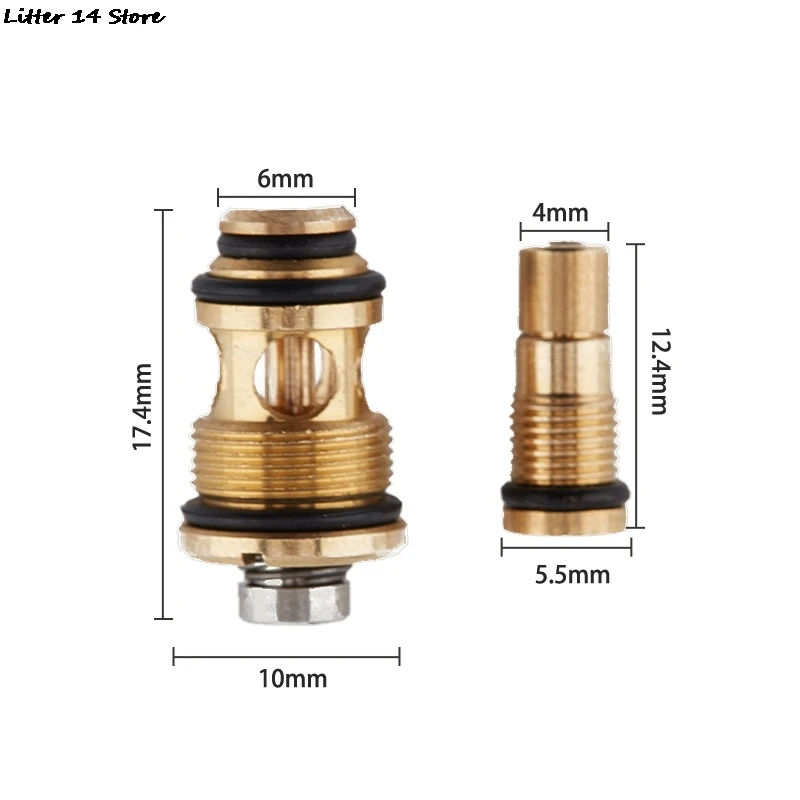 Replacement Parts For Metal Magazine Outlet Nozzle Inlet Valve Gas Release