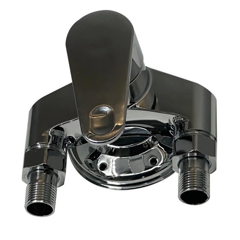 

Смеситель для душа в ванной комнате Смеситель для душа с одной ручкой Смеситель для душа в ванной комнате, хромированная отделка